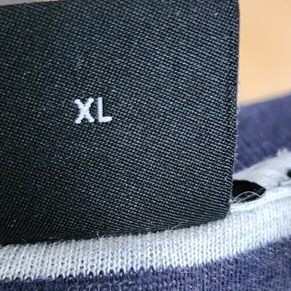 Hugo Boss Gray Stripe Cotton Stretch Slim Fit Skubic Sweatshirt - Picture 8 of 8